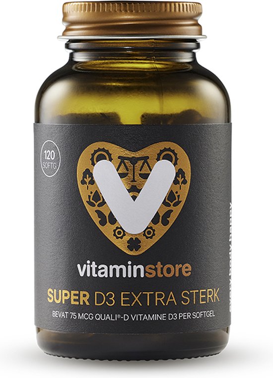 Vitaminstore Super Vitamine D - 120 softgels