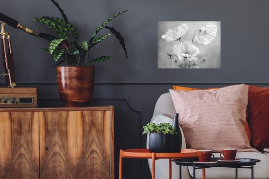 Stickers muraux - Feuille autocollante - Fleurs - Nature morte - Aquarelle - 40x30 cm - Feuille adhésive - Stickers muraux chambre enfant - Papier peint autocollant - Papier peint autocollant - Feuille autocollante