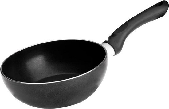 Wok IBILI Moka 30 Cm - Antiadhésif, Acier, Pour Gaz, Garantie 2 Ans