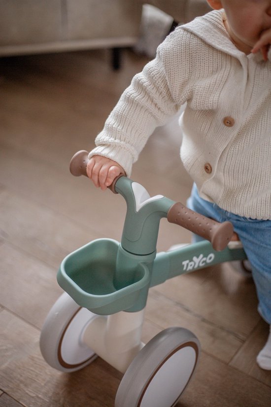 Tryco Luna Beige Loopfiets - Vanaf 1 jaar - Ook geschikt voor 2 jaar en 3 jaar - Loopfietsjes