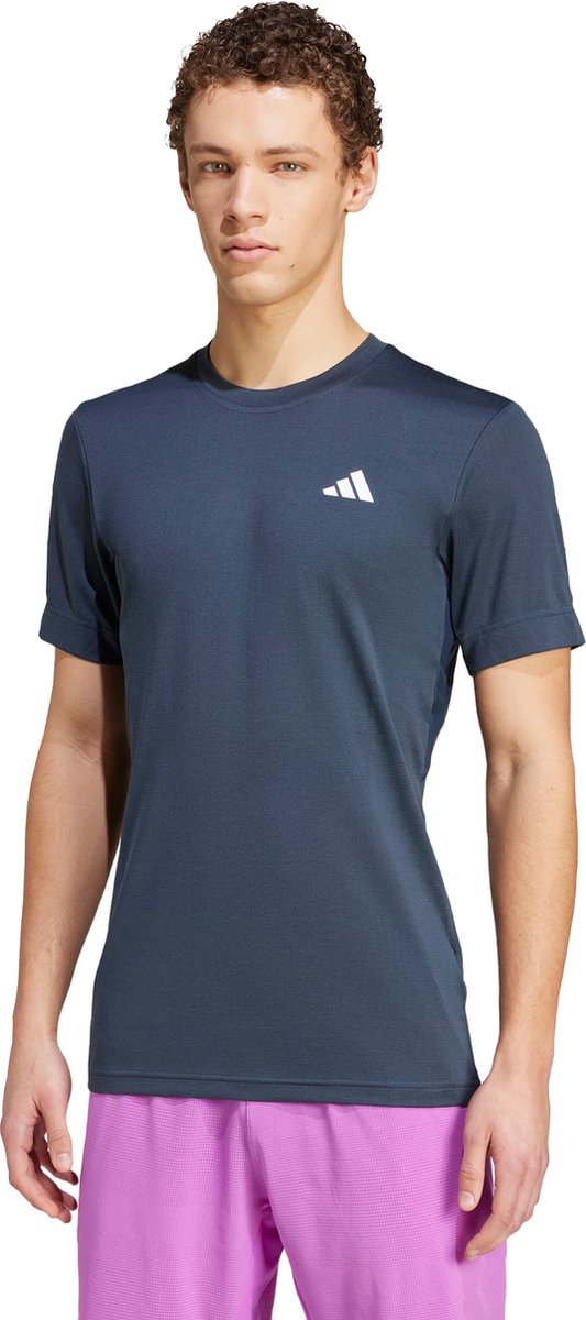 adidas Performance Tennis FreeLift T-shirt Heren Blauw
