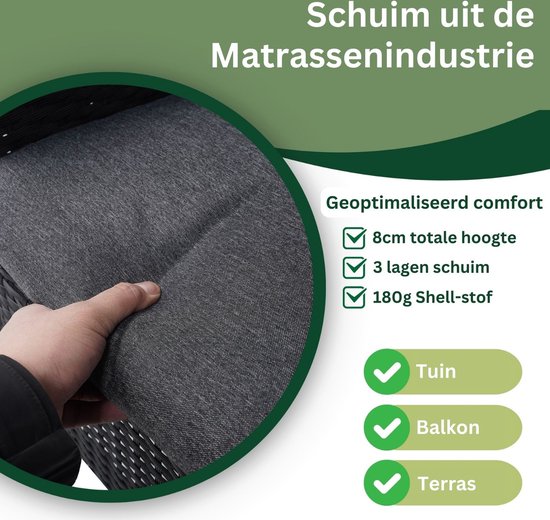 Albatros Tuinbank Antonio 134 X 82 55cm, Zwart Polyrattan Bank 2 Zits Met Glazen Tafelblad Uv Bestendig Weerbestendig Stoffen Bekleding Vip Relax Bank Tuinbankje Tuinbanken Tuinbankjes Weerbestendig Tuin 597167330