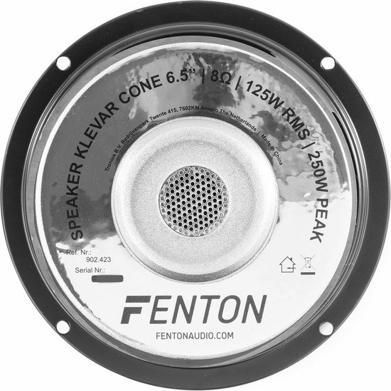Fenton WK16 - Hifi kevlar basluidspreker - 6,5'' (16cm) - Fenton