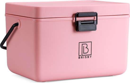 Brisby Koelbox - Frigobox - 12L - ROZE - Incl. Ergonomisch draaghandvat - Dividers - Snijplanken - Tot maximaal 40 uur isolatie - Incl. 2 koelelementen van 200ml van Merkloos — afbeelding 3
