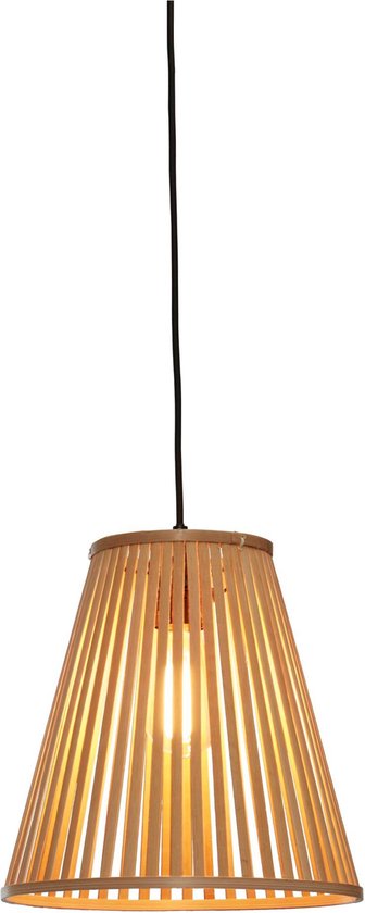 GOOD&MOJO Hanglamp Merapi - Bamboe - Ø30cm - Modern - Hanglampen Eetkamer, Slaapkamer, Woonkamer