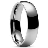 Lucleon - Aesop - Zilverkleurige titanium ring voor heren