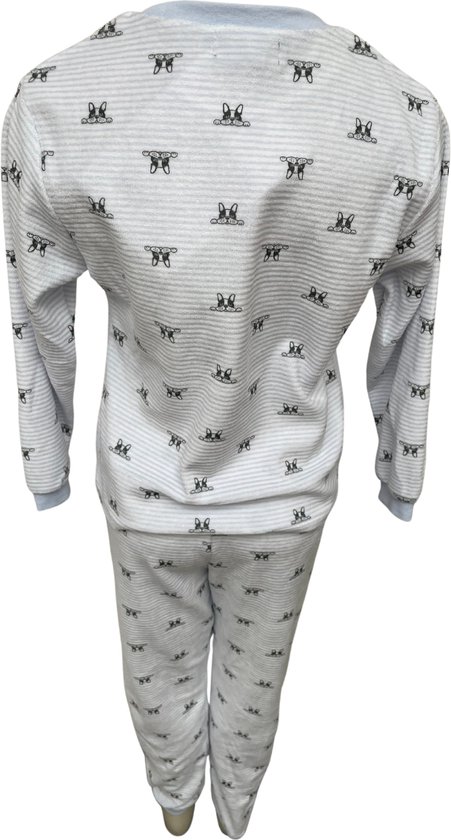 Cocodream/outfitter- meisjes katoenen pyjama Gray