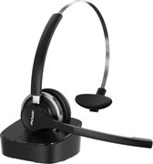 Mpow HC3 Pro Bluetooth Hoofdtelefoon V5.0 Draadloze Headset Met Dual Noise Cancelling Microfoon Opladen Dock Voor Voor Mobiel Kantoor