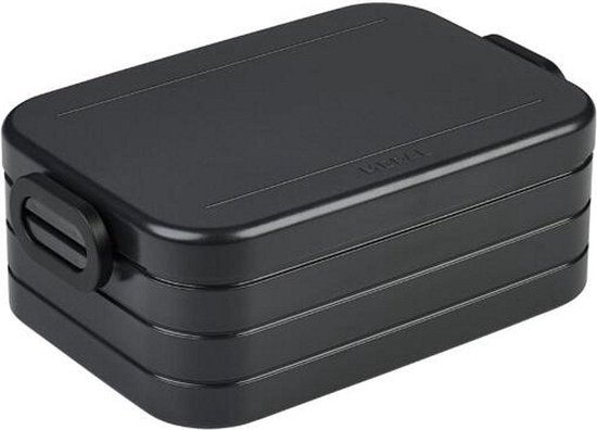 Mepal Lunchbox midi – Broodtrommel – 4 boterhammen - Nordic black