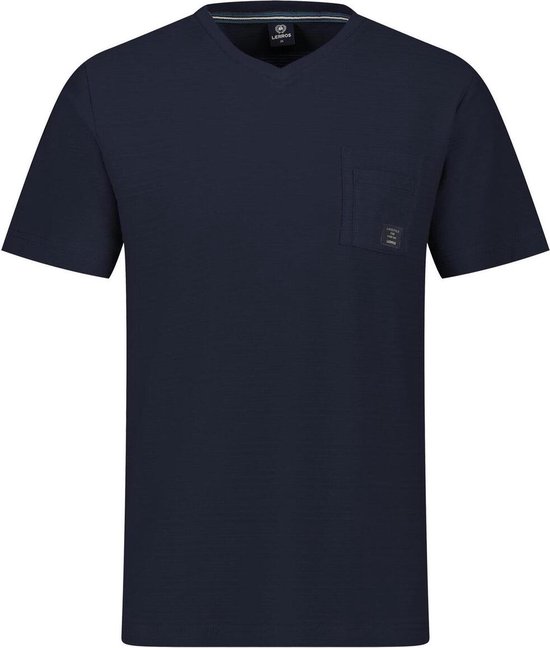 Lerros T-shirt T Shirt Met V Hals 2453180 485 Mannen Maat - 3XL