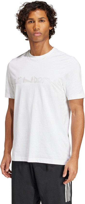 adidas Performance Tennis London Graphic T-shirt - Heren - Wit- 3XL