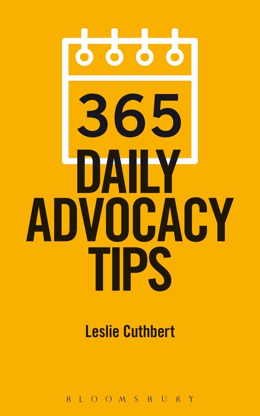 365 Daily Advocacy Tips - cover