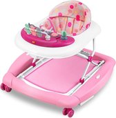 Looprekje Baby - Baby Walker - Loopwagen - Loopstoel - Baby Jumper Speelgoed - Licht Roze