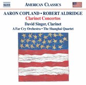 David Singer, A Far Cry Orchestra, Shanghai Quartet - Copland/Aldridge: Clarinet Concertos (CD)