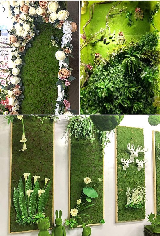 Luxe kunstmos mat voor Buiten in de Tuin | 8 jaar Kleurgarantie
