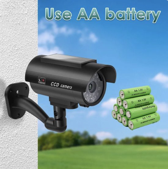 HiCHiCO® Outdoor Dummy Camera met LED's indicator - 2 Pack van HI — afbeelding 4
