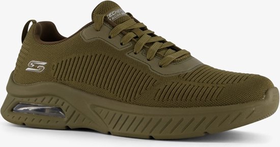 Skechers Squad Air heren sneakers groen - Maat 40 - Extra comfort - Memory Foam