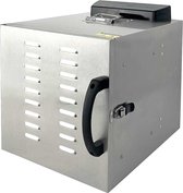 HCB® - Professionele Horeca Voedseldroger - 6 rekken - 230V - RVS / INOX droogoven - dehydrator - 30x36x34 cm (BxDxH) - 10 kg