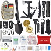 Premium Noodpakket Rampenrugzak - Oorlog - Denk Vooruit - Hechtset - Survival Kit Outdoor - Camo Backpack