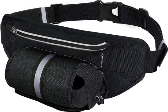 Sac Banane Homme Femme – Ceinture Running Avec Sangle Réglable, Tissu Oxford Résistant, Poches Zippées Pour Téléphone