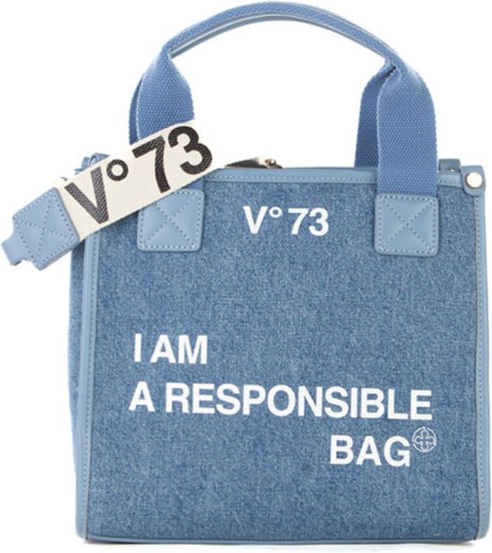 V73 Responsibility Bis Shopping Shoppers Dames - Blauw - Maat ONESIZE