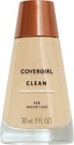 Covergirl Clean Normal Skin Foundation - 135 Medium Light