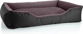 BedDog® hondenmand TEDDY, vierkant hondenkussen, grote hondenbed, hondensofa, hondenhuis, met afneembare hoez, wasbaar, maat S-XXXL