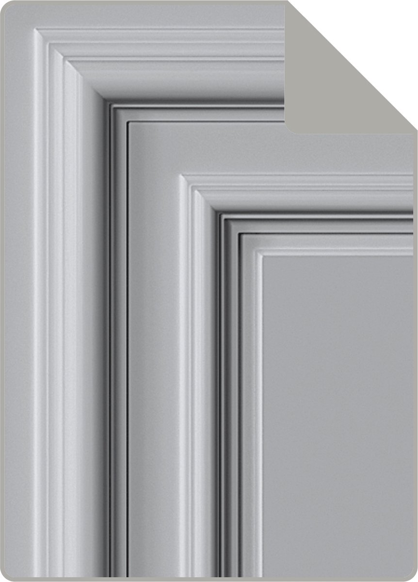 Proefstaal Origin Wallcoverings behang wandpanelen grijs - 26.5 x 21 cm - 347814-S