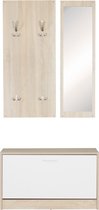 Rootz Moderne Garderobeset - Closet Organizer - Opbergoplossing - Tijdloos design - Sonoma Colors - 80cm x 27cm x 100cm
