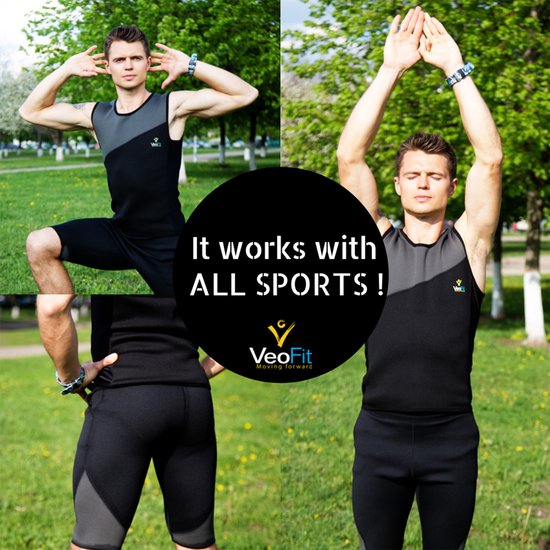 Short de Sauna homme VeoFit : Minceur Intensif S-XXXL