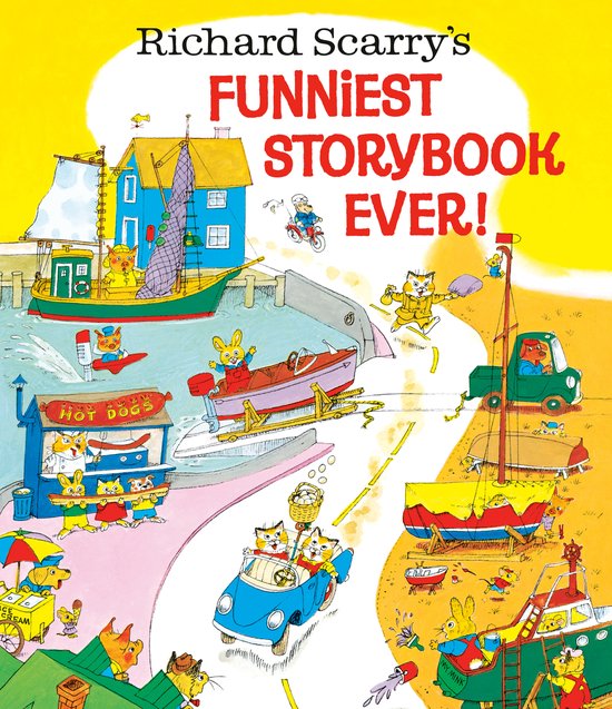 ISBN Richard Scarry’s Funniest Storybook Ever!, Anglais, Couverture rigide, 64 pages
