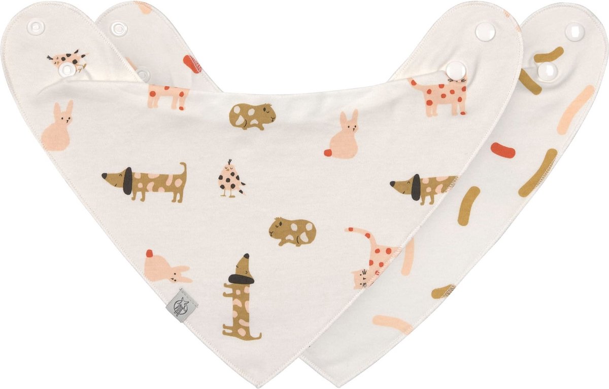 Goedkoopste Lässig Bandana Little Mateys Spicy Orange 2-Pack