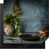 KitchenYeah® Inductie beschermer 60x55 cm - Kruiden - Stilleven - Specerijen - Afdekplaat voor kookplaat - Inductieplaat mat - Beschermingsmat - Beschermplaat - Keuken bescherm decoratie - Afdek kookplaten