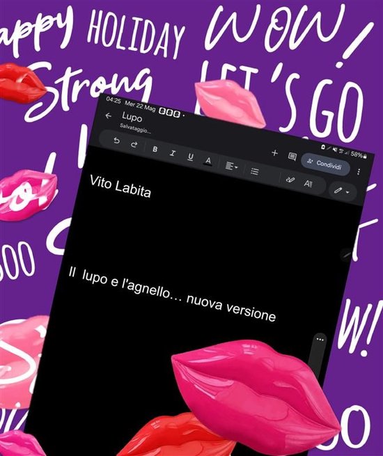 Il lupo e l'agnello... nuova versione
