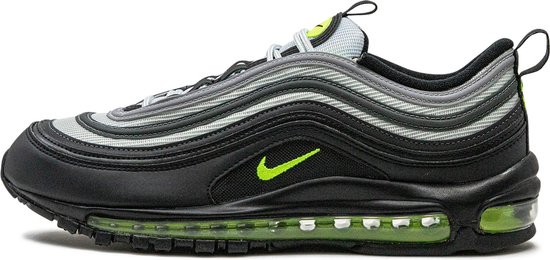 Nike Air Max 97 "Neon" - Sneakers - Unisex - Maat 42.5 - Pure Platinum/Volt Black White -