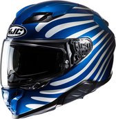 HJC F71 Zen Blue White XL - Maat XL - Helm