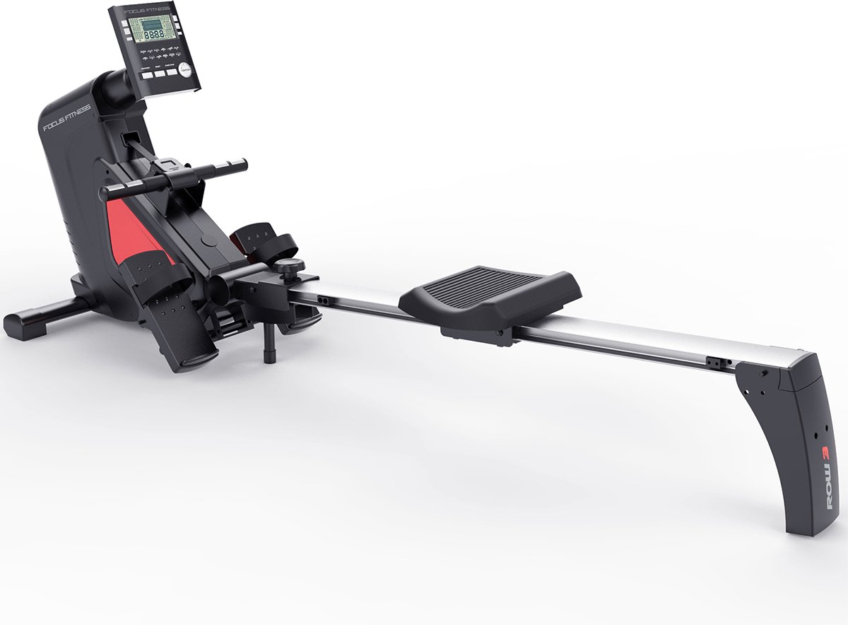 Afbeelding 2 van Focus Fitness - Row 3 - Roeitrainer - 16 Weerstandsniveaus - Incl. Trainingscomputer - Inklapbaar