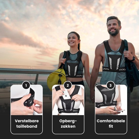 Camelbak Trail Run Drinkvest Zwart/Geel Heren