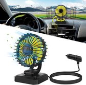 Auto ventilator 12V elektrische Portable Car Cooling Fan 360 Graden Rotatie voor SUV RV draagbare ventilator voor de zomer