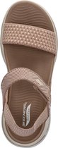 Skechers Arch Fit Go Walk dames sandaal - Taupe - Maat 42