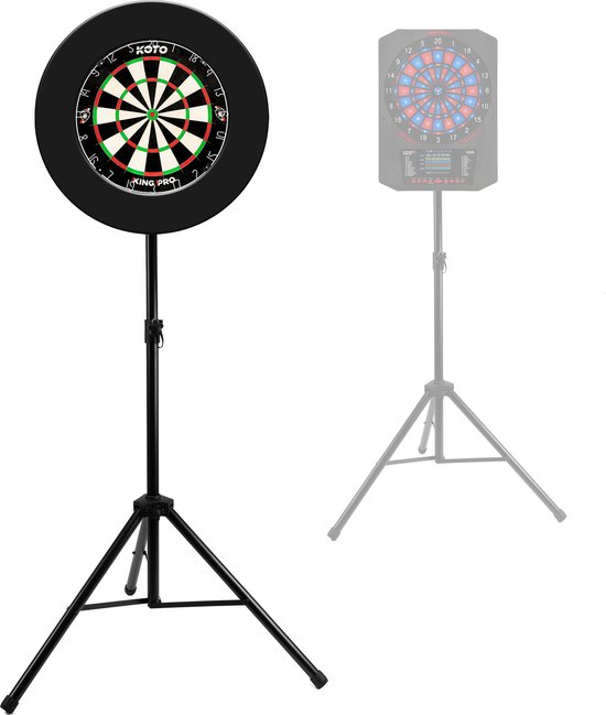 Dartstandaard, 2 stuks, houten wandhouder voor 15 dartpijlen