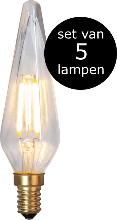- Diamant Lamp - E14 - 0.3W - Super Warm Wit - 2200K