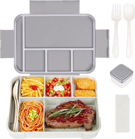 Hobby Life Boîte à lunch pour enfants avec 4 compartiments 2 couvercles - Sans BPA Fiche Hobby Life Boîte à lunch pour enfants avec 4 compartiments 2 couvercles - Sans BPA Fiche