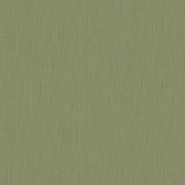 Uni kleuren behang Profhome 965141-GU textiel behang gestructureerd in used-look mat groen 5,33 m2