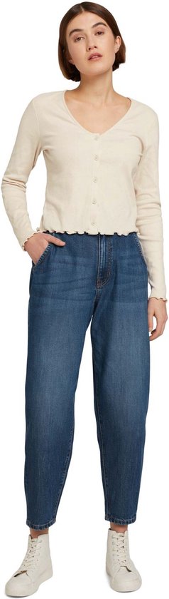 Tom Tailor Denim Femme Jeans BARREL MOM confort/décontracté Blauw