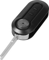 Autosleutelbehuizing - sleutelbehuizing auto - sleutelhoes - Autosleutel - Geschikt voor: Fiat