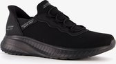 Skechers Slip-ins: Bobs heren sneakers zwart - Maat 47.5 - Extra comfort - Memory Foam