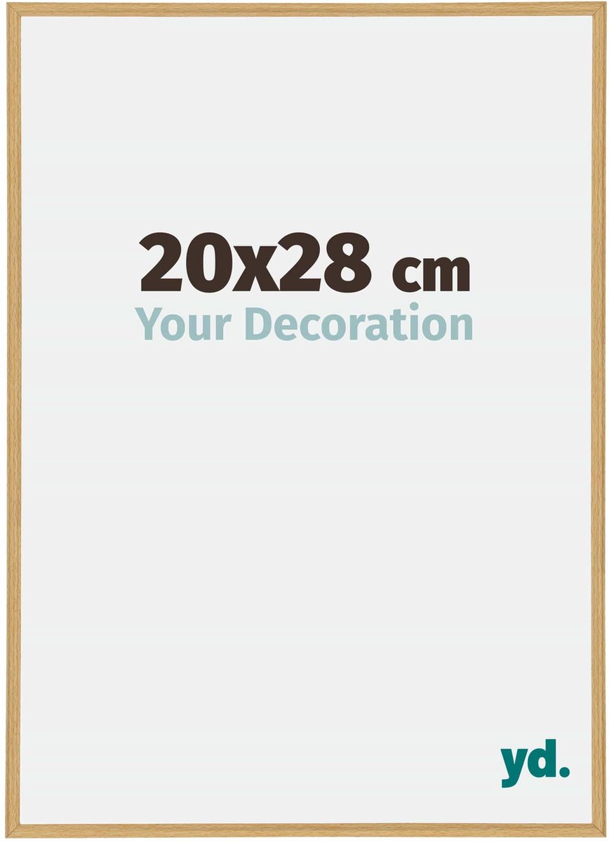yd. Your Decoration - Fotolijst 20x28 cm - Kunststof - Beuken Licht - Annecy