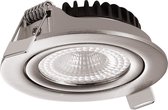 Ledmatters - Inbouwspot Nikkel - Dimbaar - 5 watt - 510 Lumen - 2700 Kelvin - Warm wit licht - IP65 Badkamerverlichting