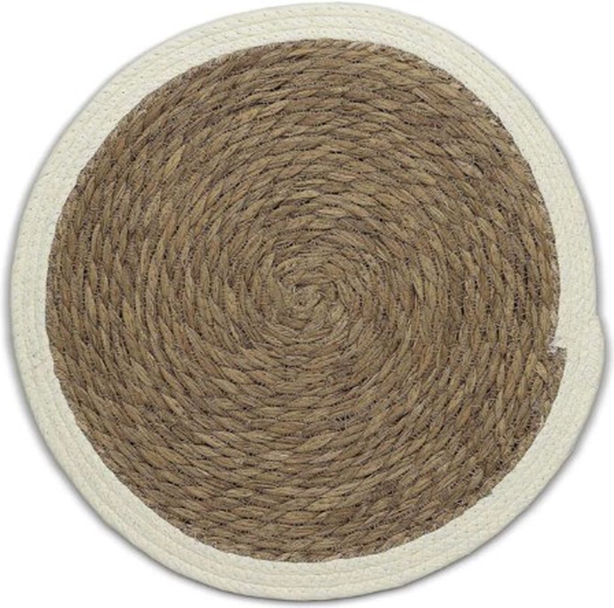 Placemat, Beige, 38 cm, Raffia - Kela | Trava